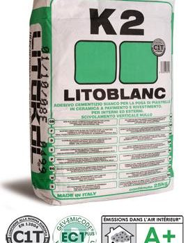 LITOBLANC K2 - Экстрабелый клей для мозаики